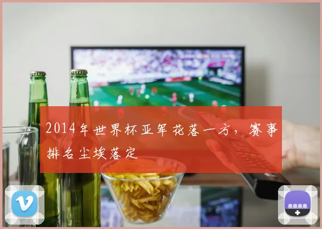2014年世界杯亚军花落一方,赛事排名尘埃落定