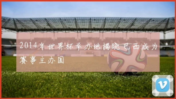 2014年世界杯举办地揭晓 巴西成为赛事主办国